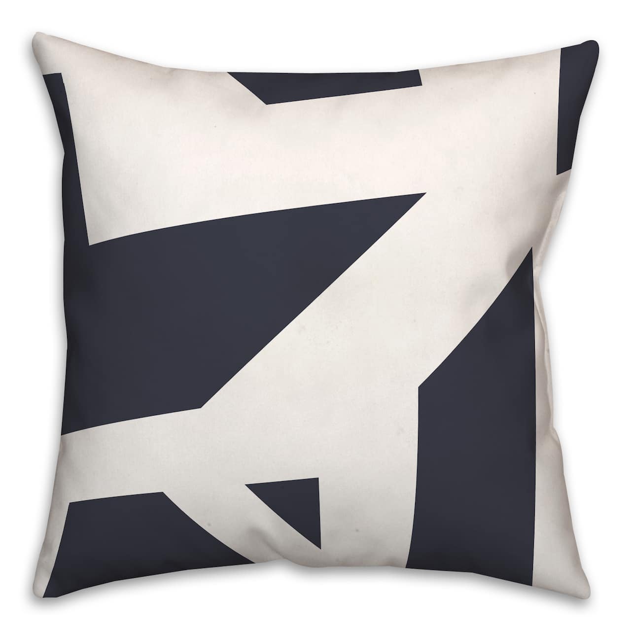18" x 18" Geometric Blocks Versatile Throw Pillow